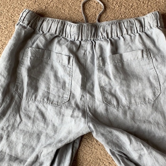 ✨ 5/$25 ✨ St. Tropez Linen Drawstring Pants - Picture 6 of 7